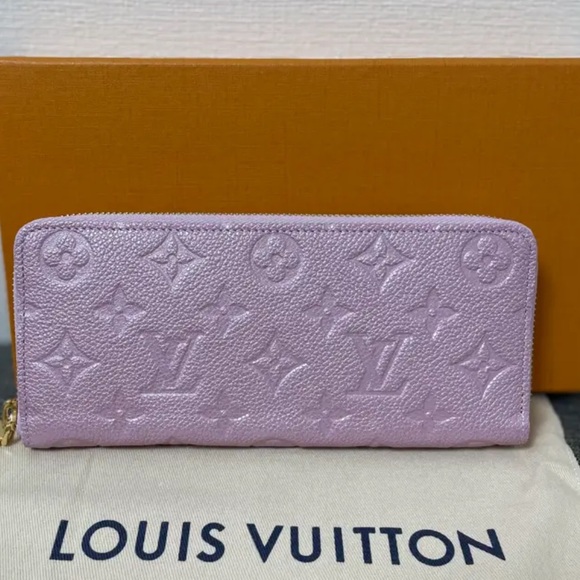 Louis Vuitton Zippy Wallet Purse M82173 long wallet Clémence Wallet pink - Picture 4 of 6